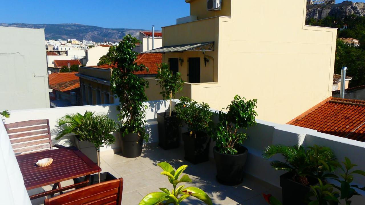 Theasis Athens Bed & Breakfast Bagian luar foto